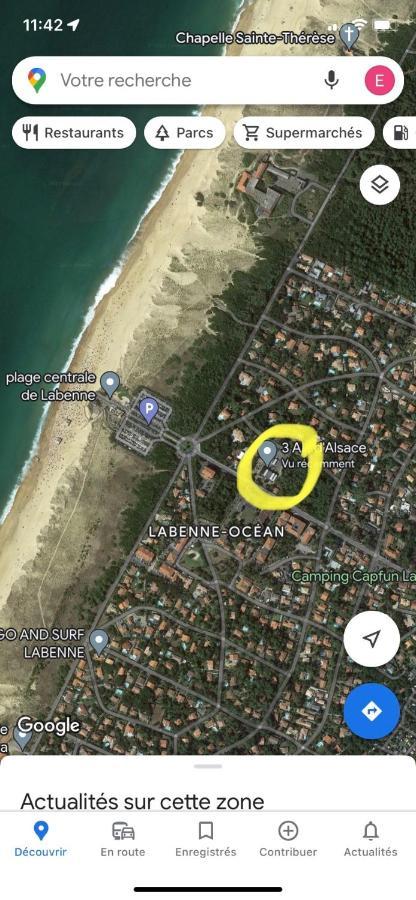Rez De Chaussee Bord De L Ocean Labenne Exterior foto